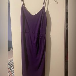 Purple dress